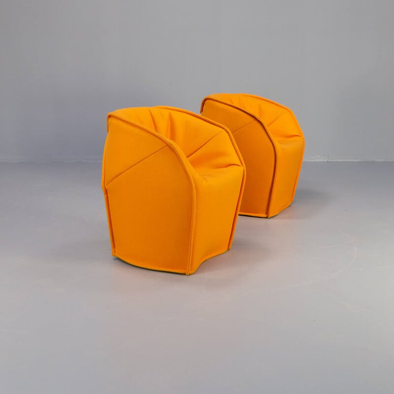 Pair of vintage "m.a.s.s.a.s." armchairs by Patricia Urquiola for Moroso