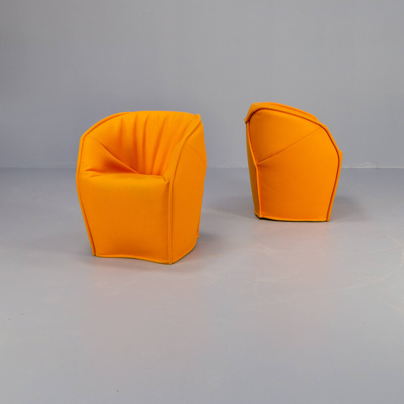 Paar vintage "m.a.s.a.s." fauteuils van Patricia Urquiola voor Moroso