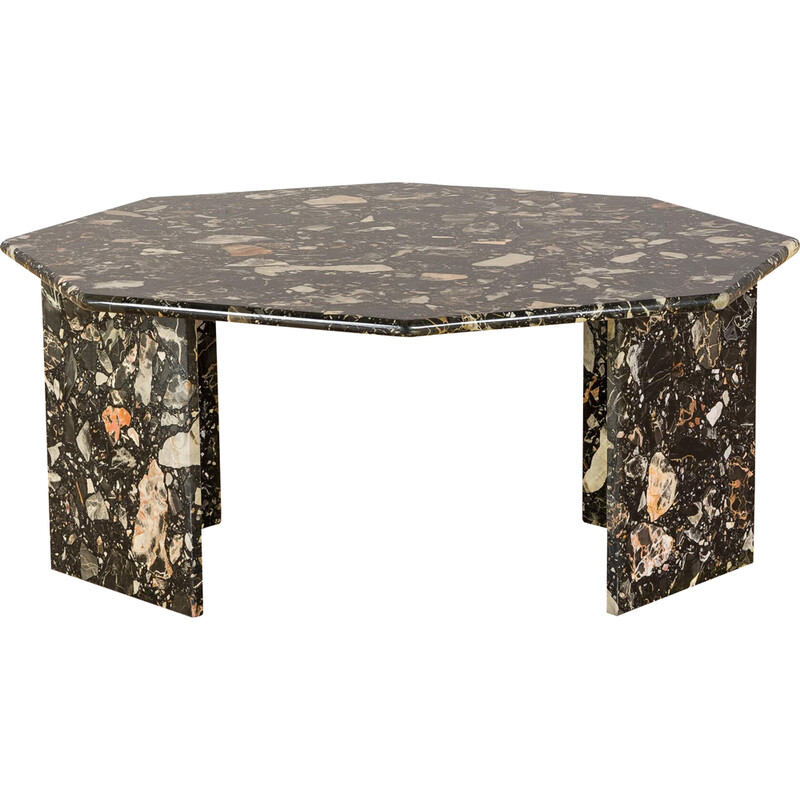 Italian mid century terrazzo coffee table, 1970s