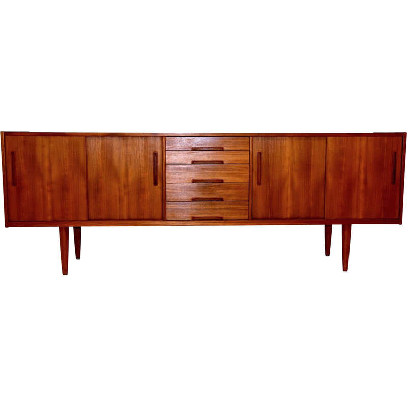 Vintage teak "Gigant" sideboard by Nils Jonsson for Troeds, Sweden 1960s