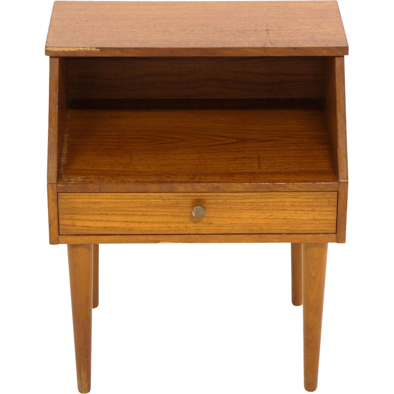 Vintage teak night stand, Sweden 1960