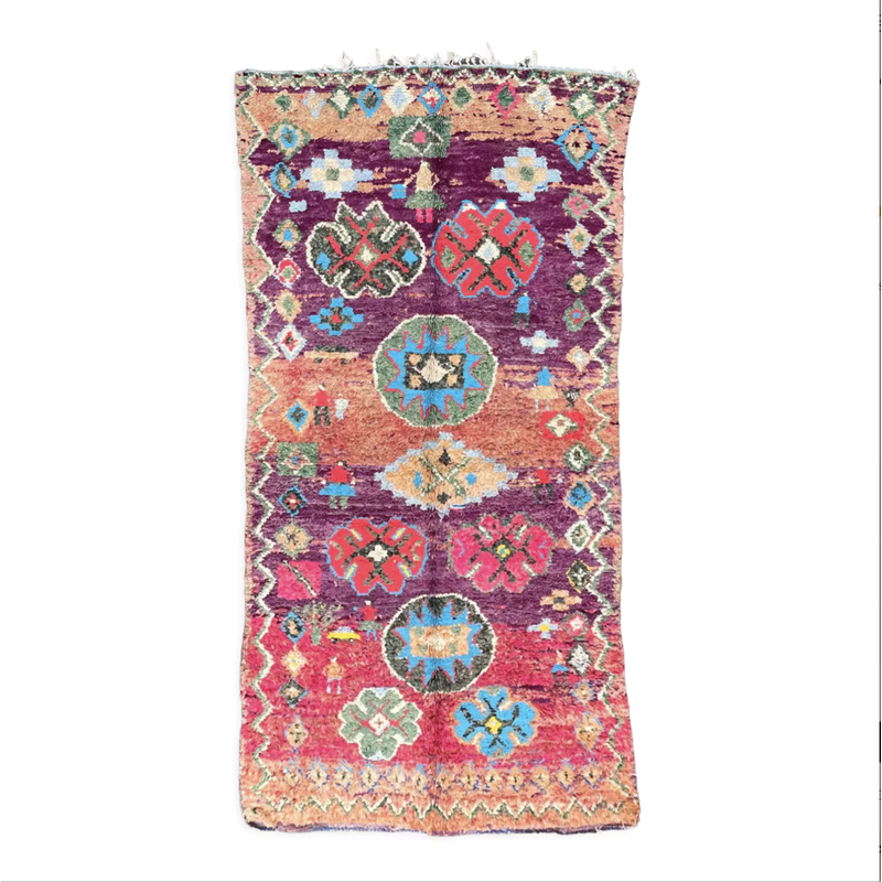 Boujaad traditioneel Berber vintage tapijt