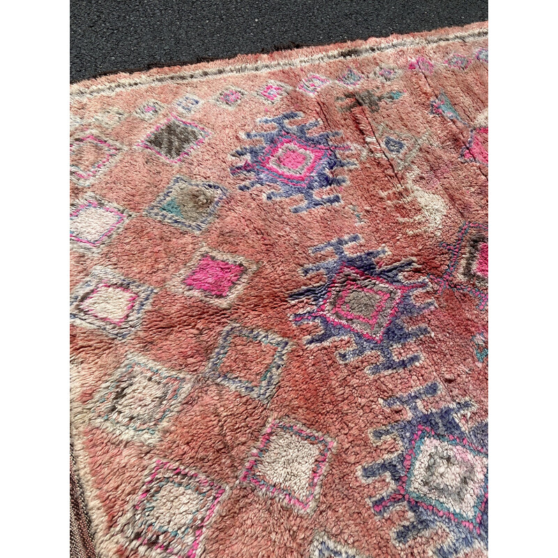 Alfombra bereber vintage Boujaad