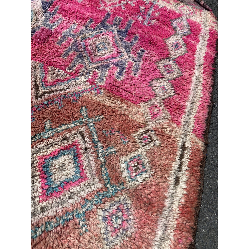 Vintage berber rug Boujaad