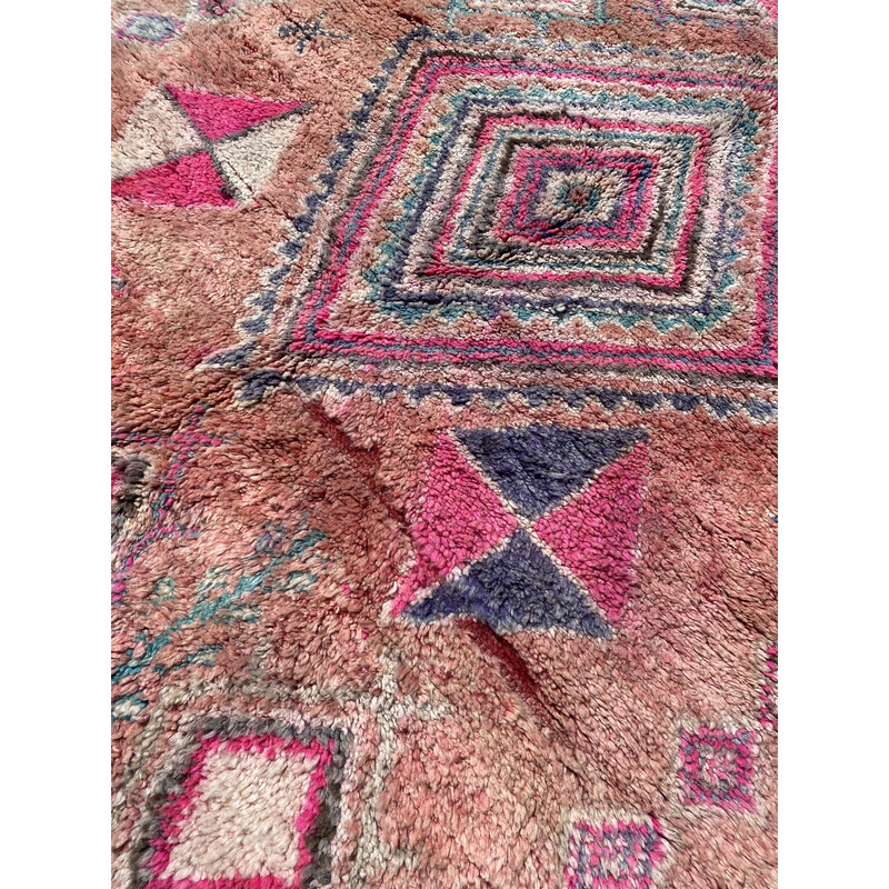Vintage berber rug Boujaad