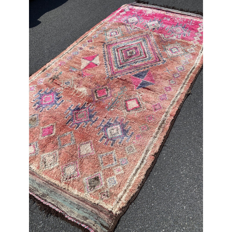 Vintage berber rug Boujaad