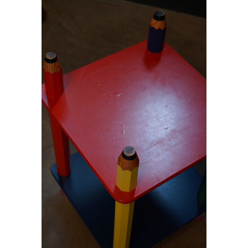 Vintage night stand "Crayon" by Sala, 1980s