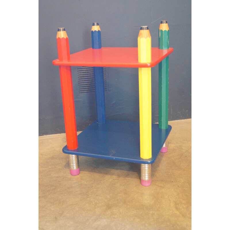 Vintage night stand "Crayon" by Sala, 1980s