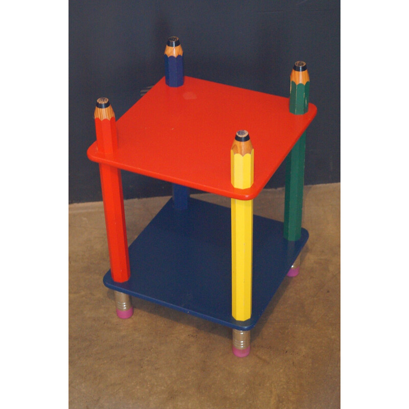 Vintage night stand "Crayon" by Sala, 1980s