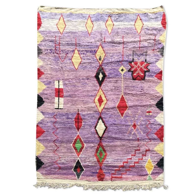 Vintage Moroccan Berber rug Boujaad