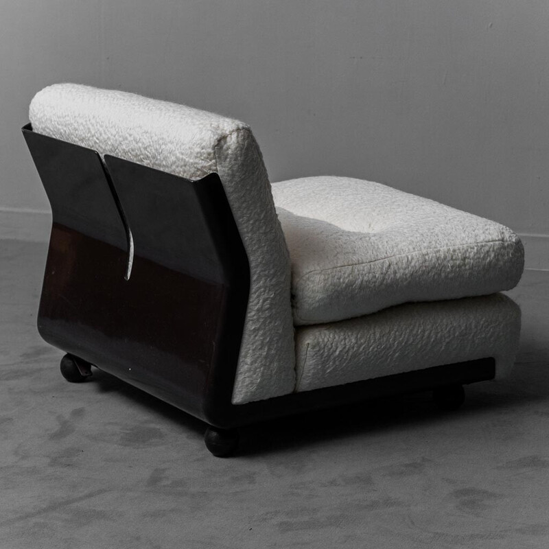 Paar vintage Amanta fauteuils van Mario Bellini voor B en B Italia, 1970.