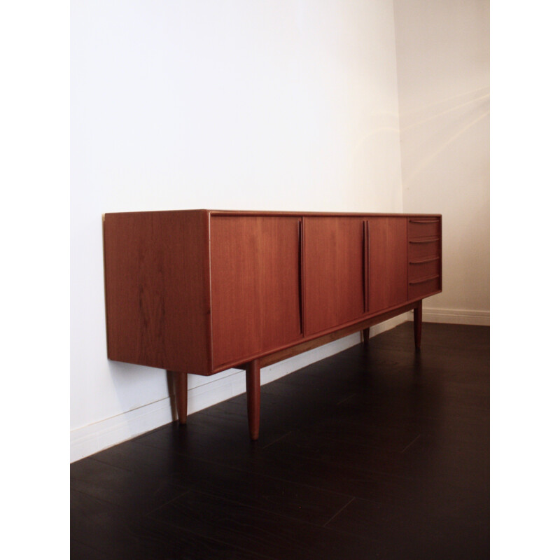 Scandinavian vintage sideboard in teak by Bernhard PEDERSEN & Son for SAMCOM - 1960s