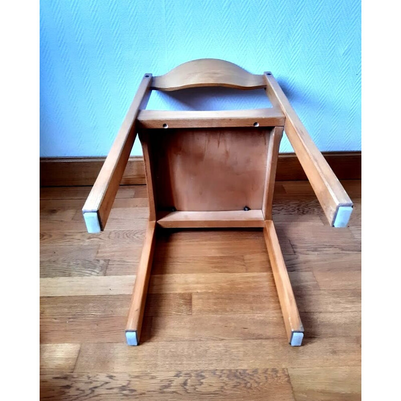 Vintage beechwood chair, 1960s