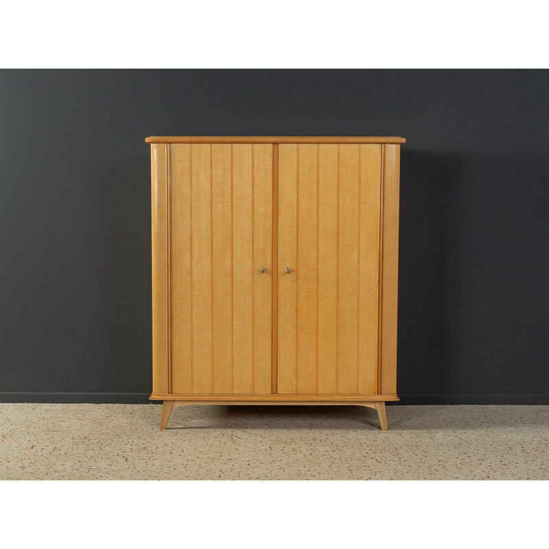 Vintage ashwood veneer cabinet, Germany 1950s