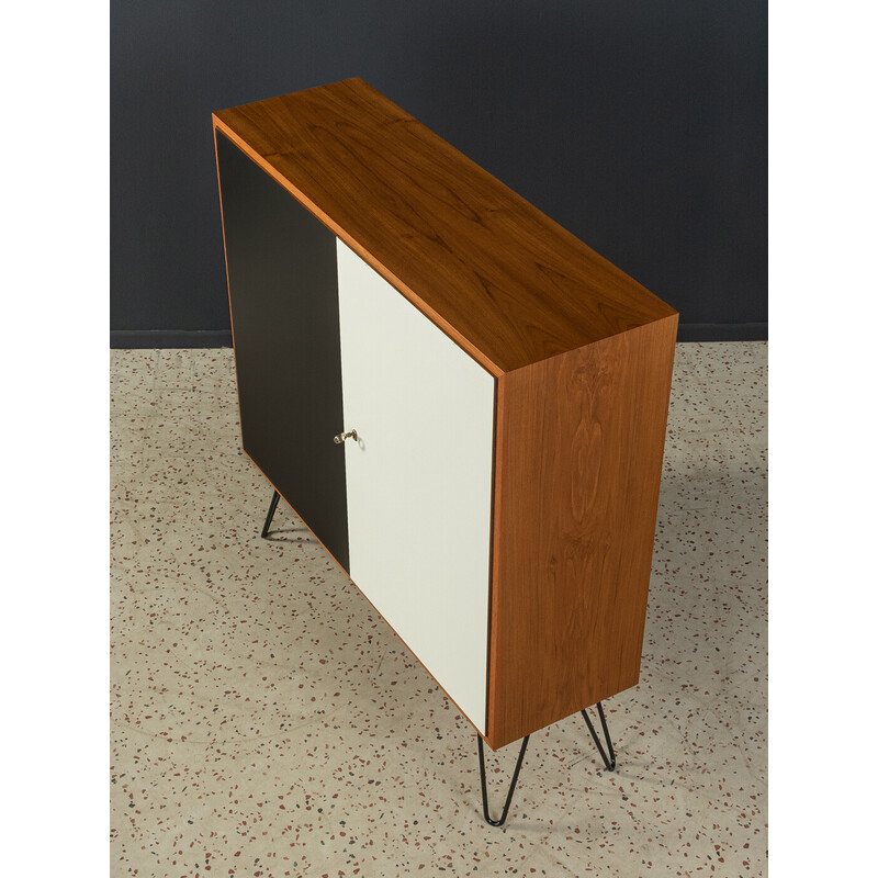 Vintage teak veneer and formica cabinet by Oldenburger Möbelwerkstätten, Alemanha 1950