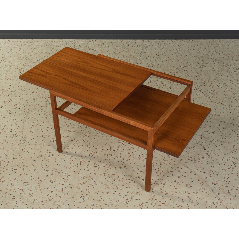 Vintage teak extendable coffee table by Wilhelm Renz, Germany 1960s