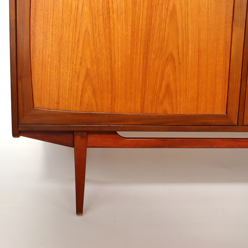 Scandinavisch teakhouten dressoir, Zweden 1950