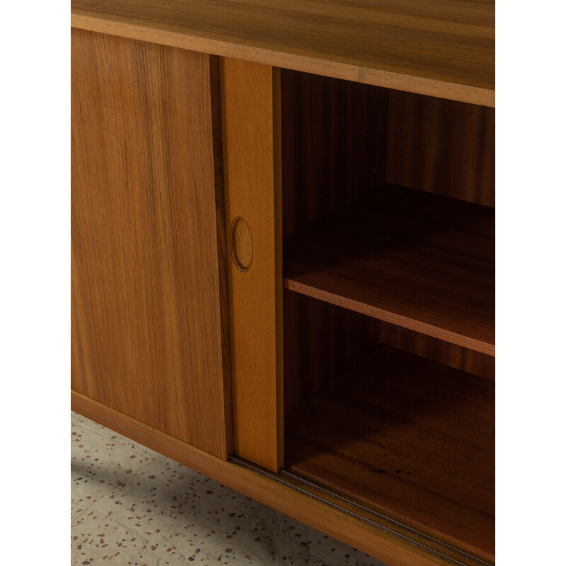 Vintage walnut veneer sideboard by Wk Möbel, Germany 1950s