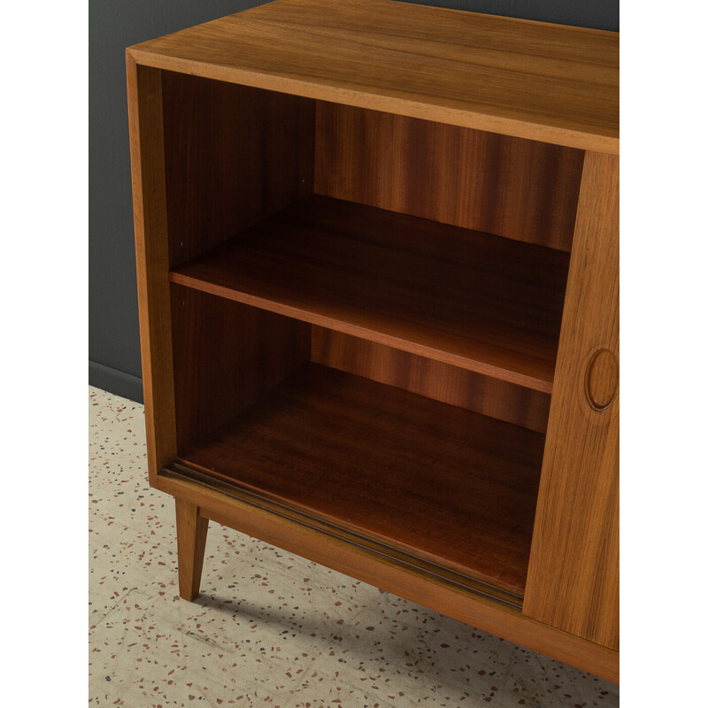 Vintage walnut veneer sideboard by Wk Möbel, Germany 1950s