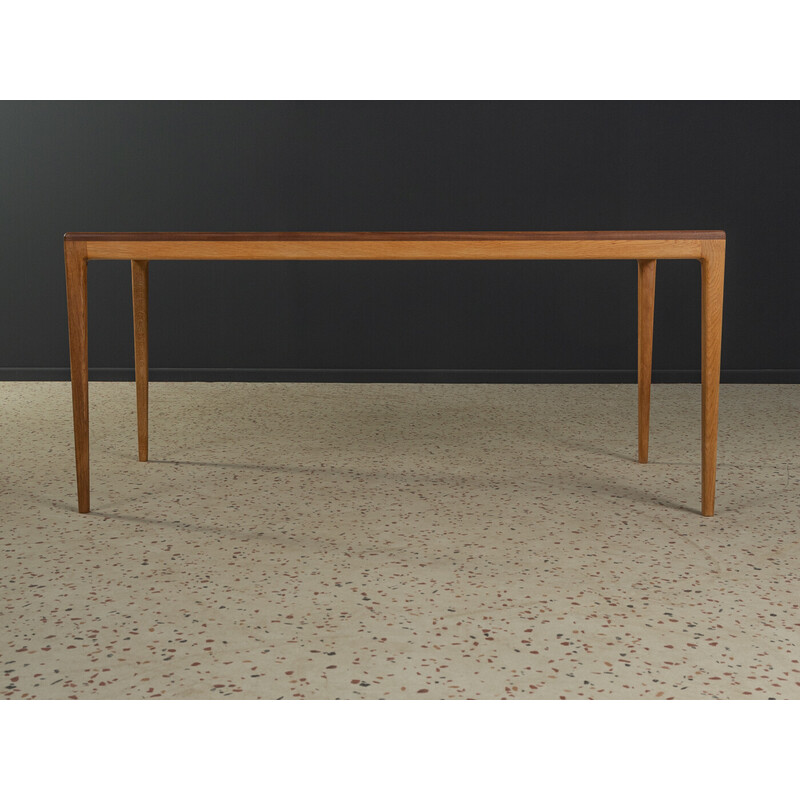 Vintage oakwood coffee table by Hartmut Lohmeyer for Wilkhahn, Germany 1960s