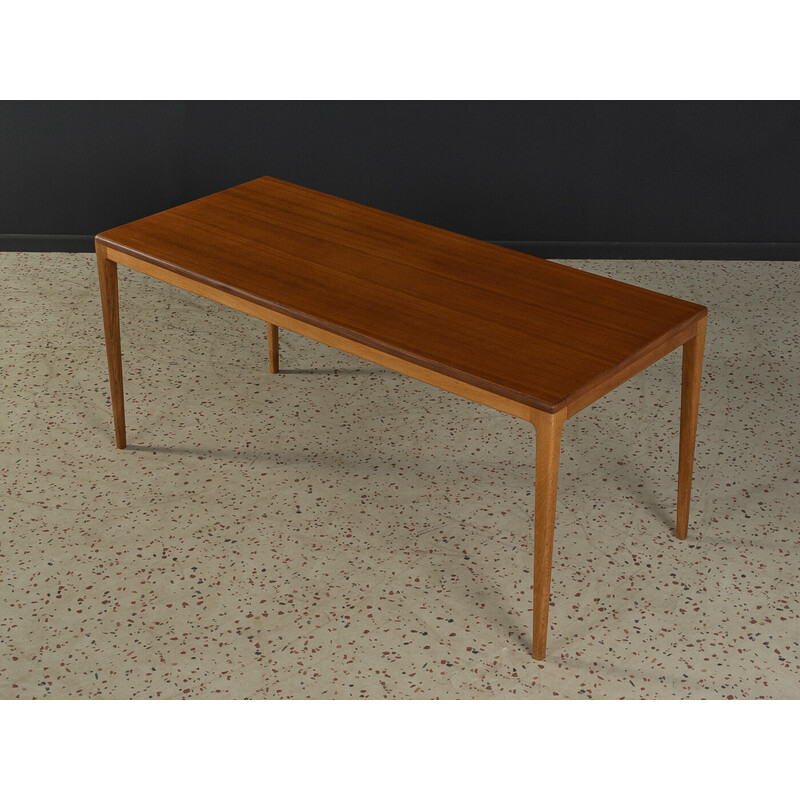 Vintage oakwood coffee table by Hartmut Lohmeyer for Wilkhahn, Germany 1960s