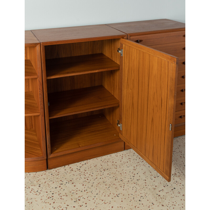 Vintage cabinet in teak veneer by Bramin, Denmark 1960s