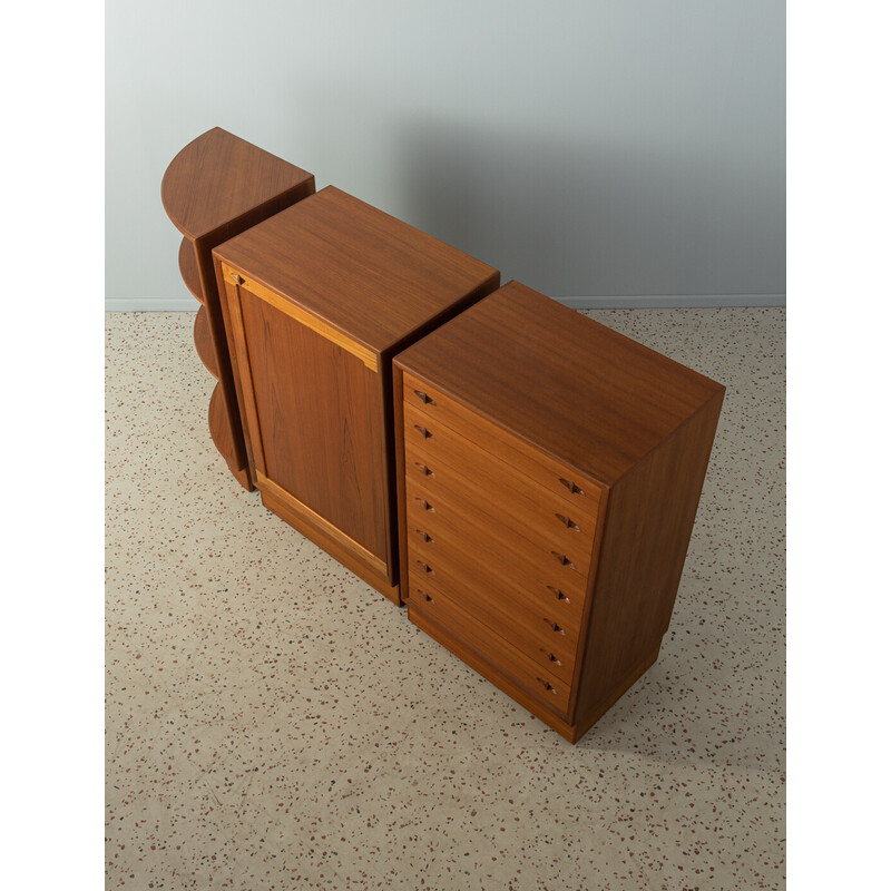 Vintage cabinet in teak veneer by Bramin, Denmark 1960s