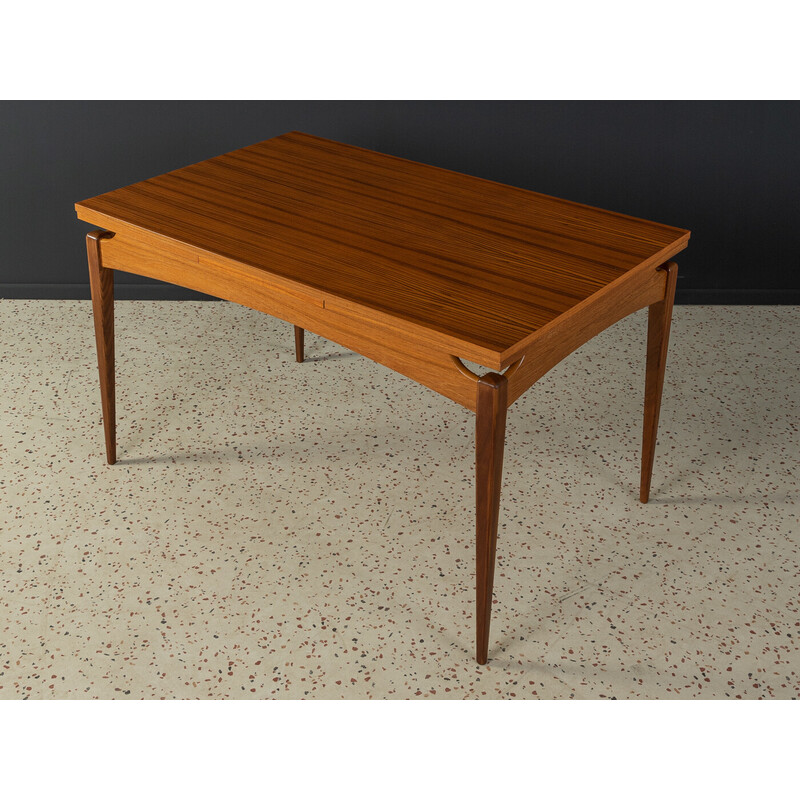 Vintage extendable teak dining table by Hohnert, Germany 1960s