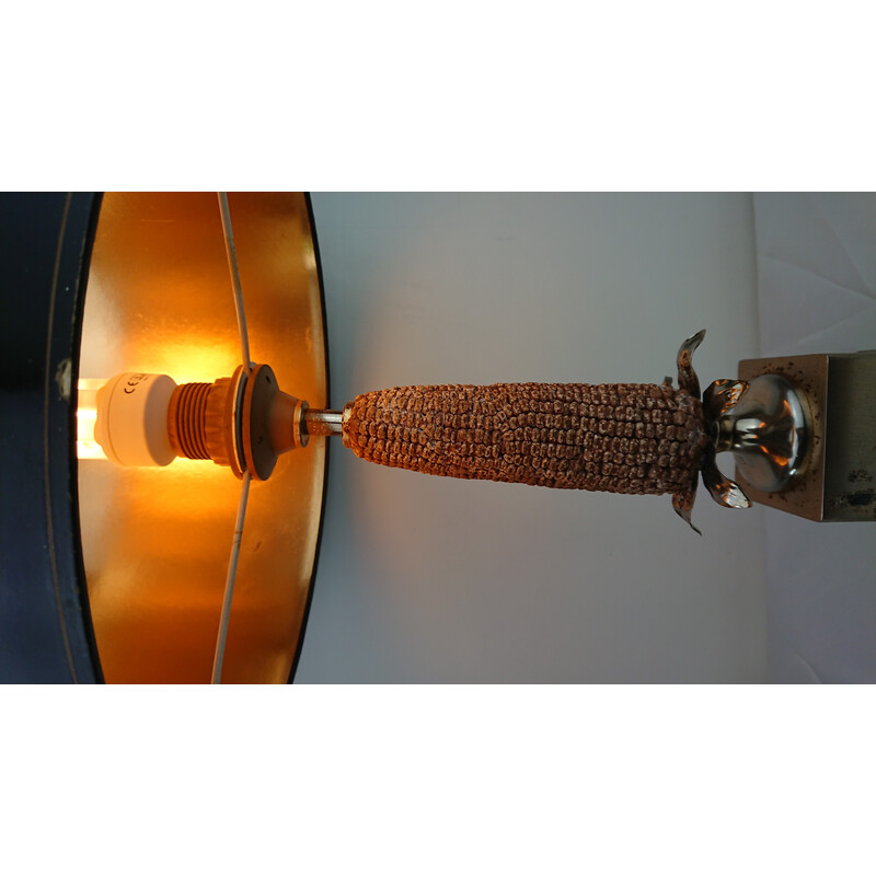 Lampe vintage "Epis de Maïs" de Maison Charles, 1970