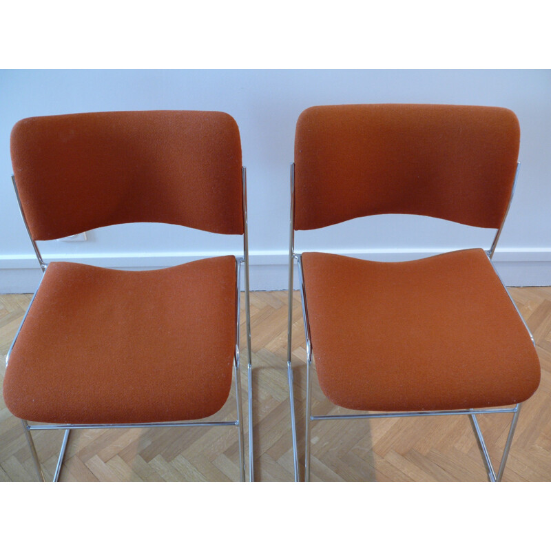 Pair of 404 Howe chairs, David Rowland - 1960s