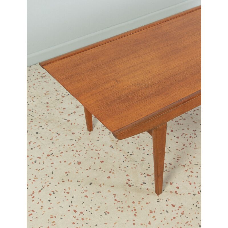 Vintage teakhouten salontafel, Duitsland 1960