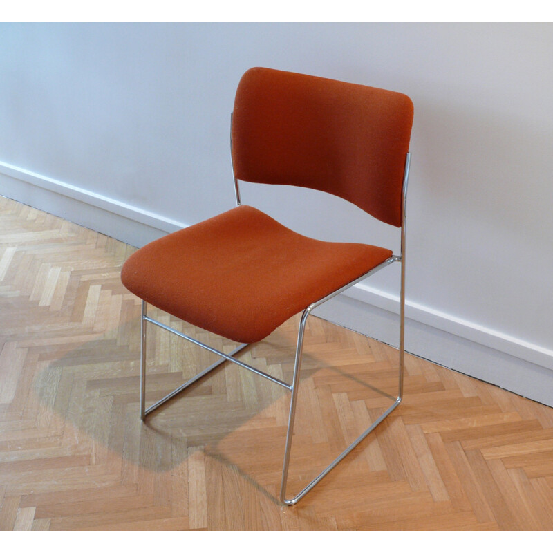 Pair of 404 Howe chairs, David Rowland - 1960s