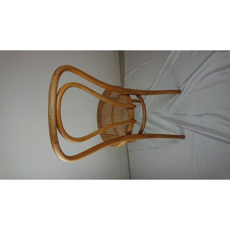 Set of 4 vintage wooden chairs by Zpm Radomsko