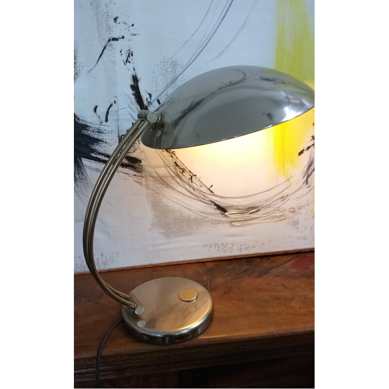 Vintage chrome table lamp modell 6764