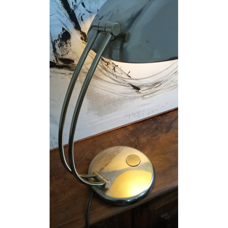 Lámpara de sobremesa vintage cromada modelo 6764