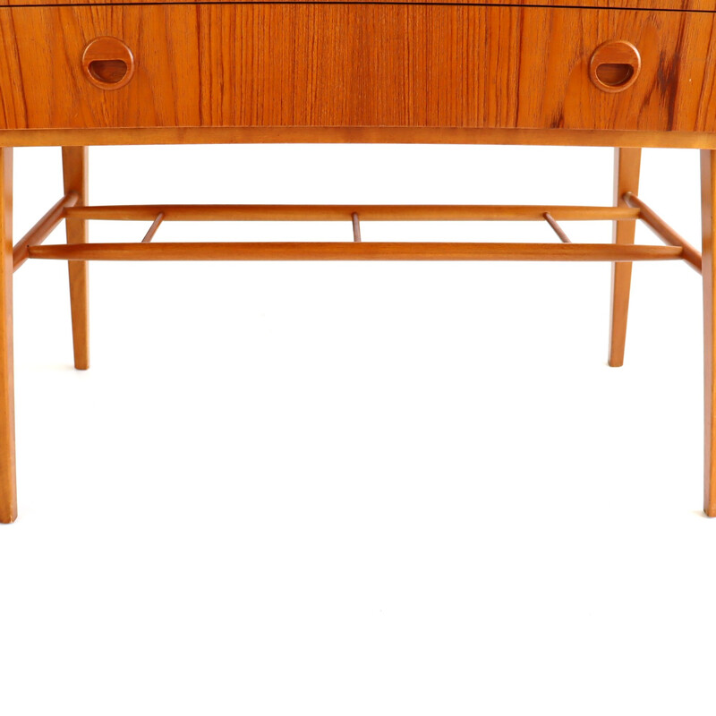 Vintage Scandinavian teak desk, 1960s