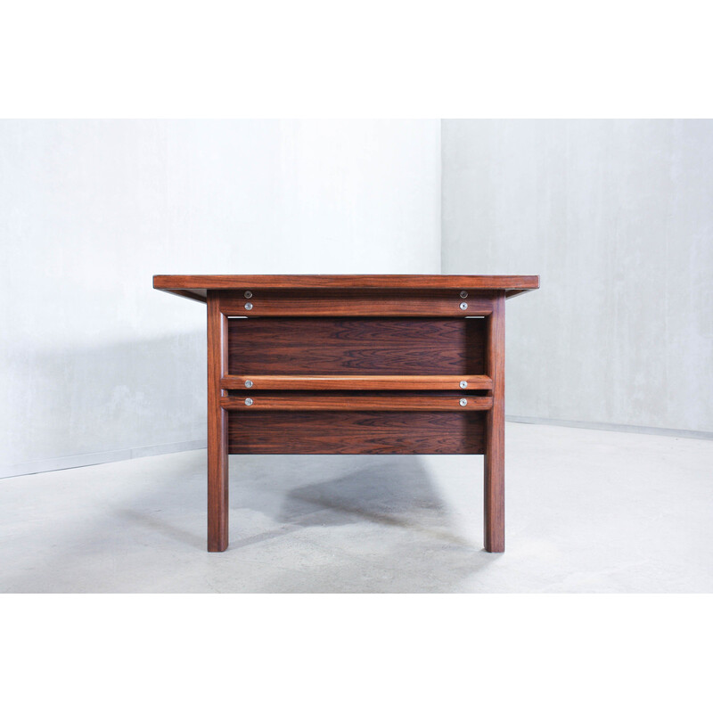 Vintage rosewood desk by Arne Vodder for Sibast, Denmark 1960s