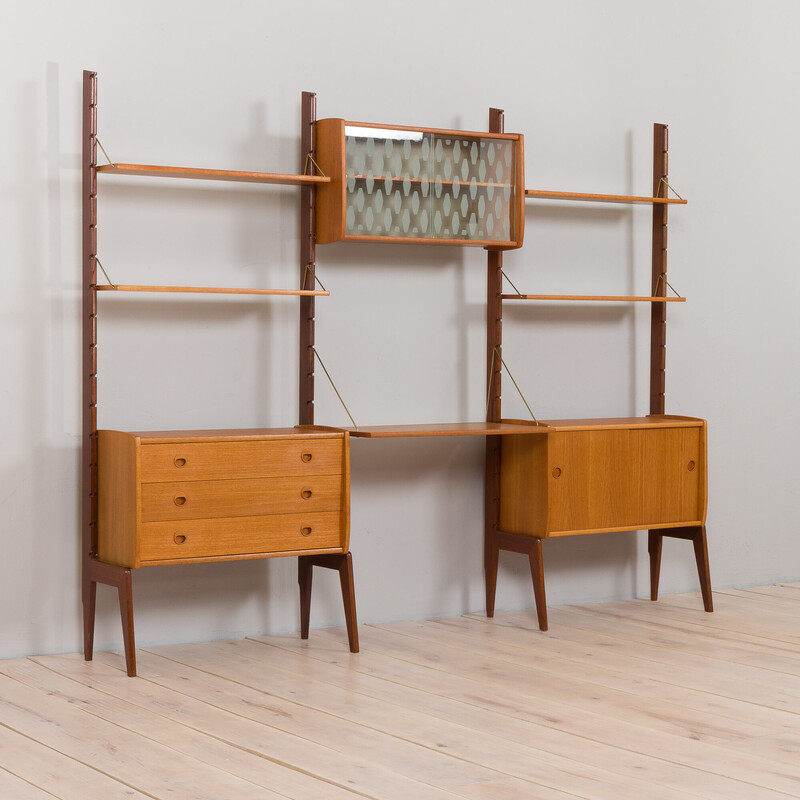 Vintage Ergo wall unit by John Texmon and Einar Blindheim for Blindheim Mobelfabrikk, Norway 1960s