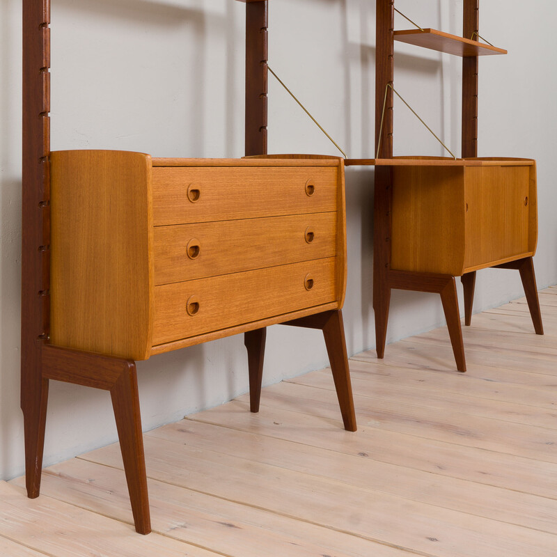 Vintage Ergo wall unit by John Texmon and Einar Blindheim for Blindheim Mobelfabrikk, Norway 1960s