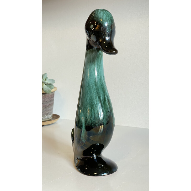 Vintage Zoomorphic ceramic duck