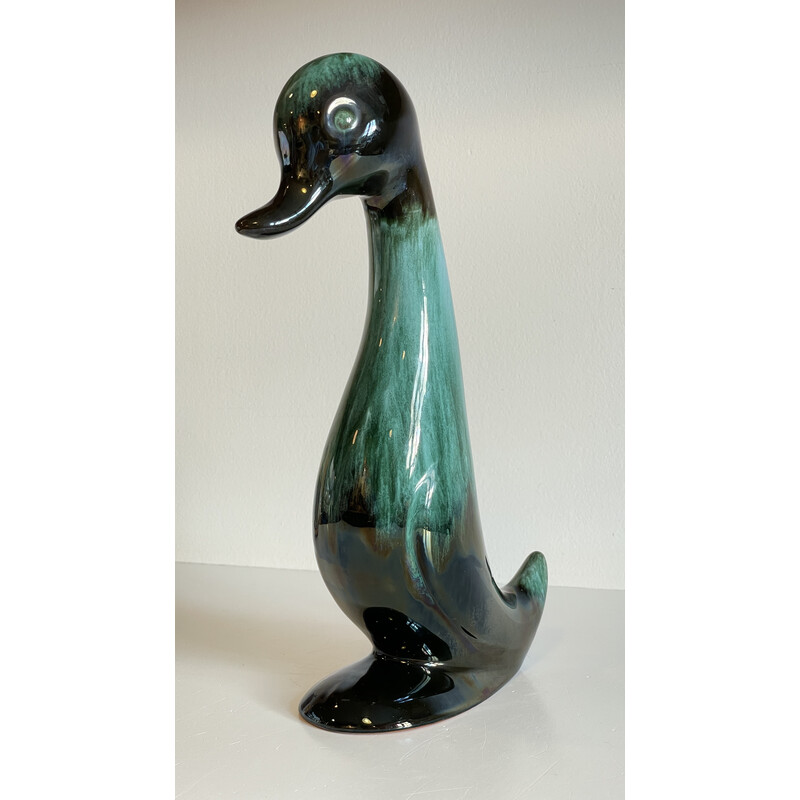 Vintage Zoomorphic ceramic duck