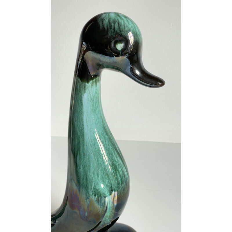 Vintage Zoomorphic ceramic duck