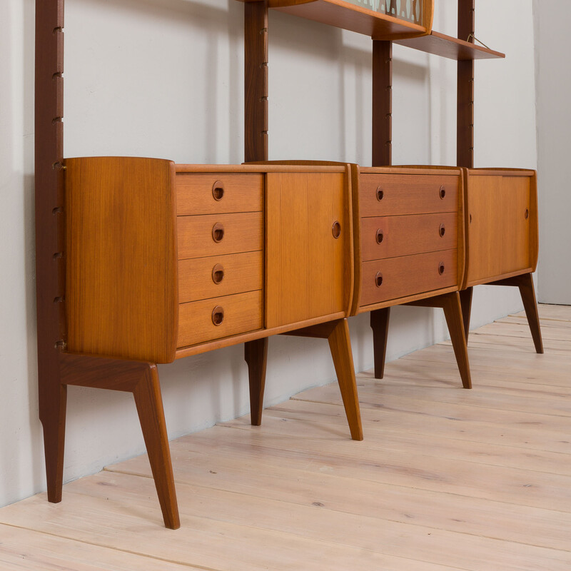 Vintage Ergo wall unit by John Texmon and Einar Blindheim for Blindheim Mobelfabrikk, Norway 1960s