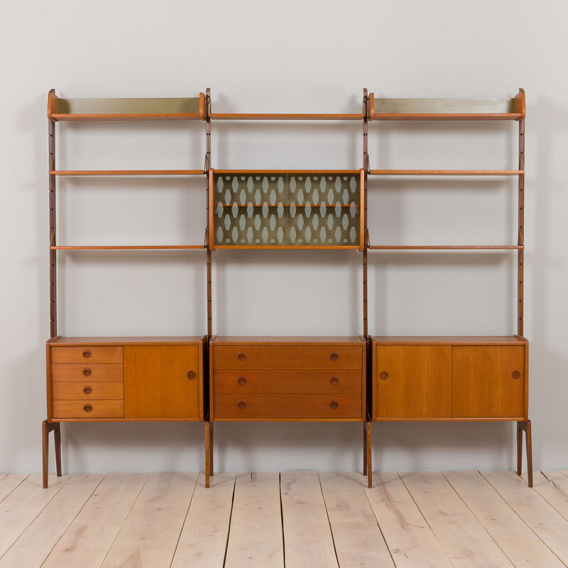 Vintage Ergo wall unit by John Texmon and Einar Blindheim for Blindheim Mobelfabrikk, Norway 1960s