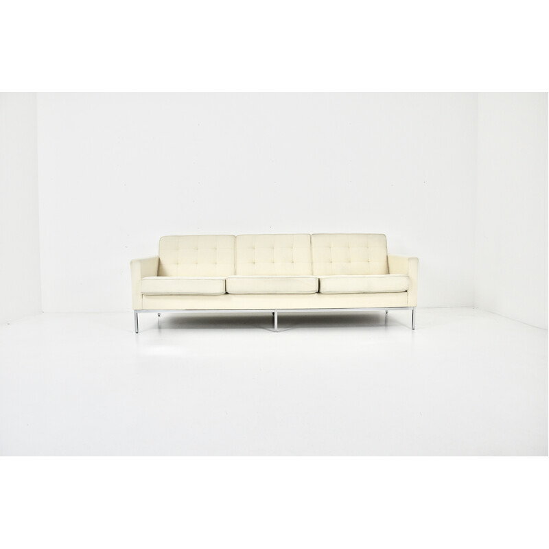 Vintage-Sofa aus Stoff von Florence Knoll für Knoll International, 1960