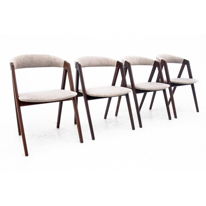 Conjunto de 4 cadeiras de vindima da Farstrup Mobler, Dinamarca Anos 60