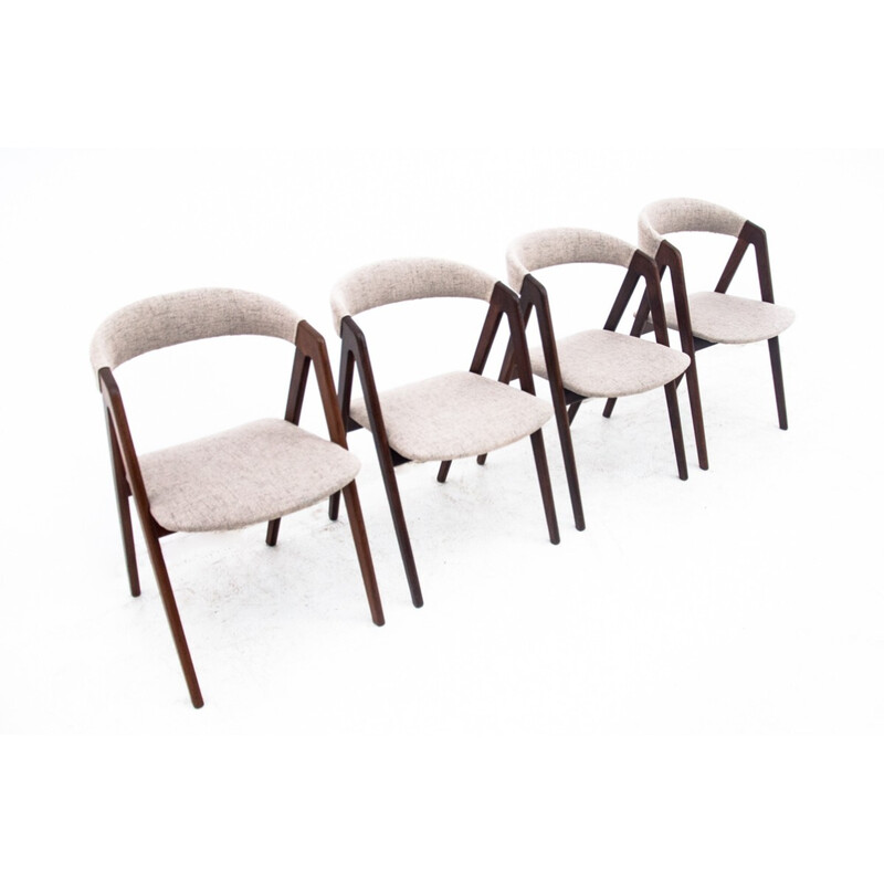 Ensemble de 4 chaises vintage par Farstrup Mobler, Danemark 1960