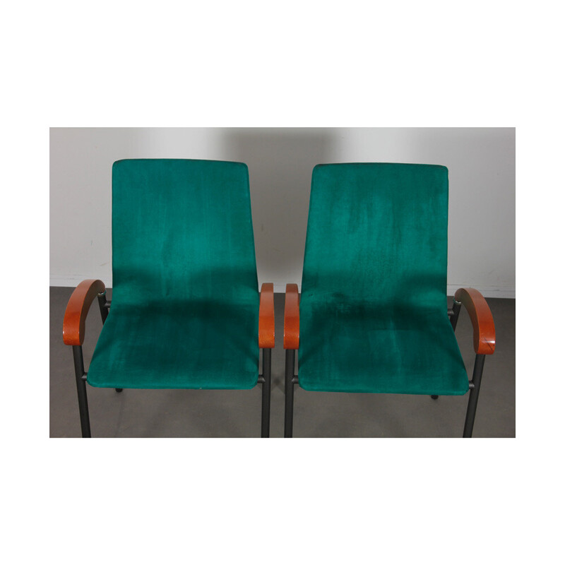 Set van 8 vintage Pigalle stoelen van Caramia voor Xo, 1990