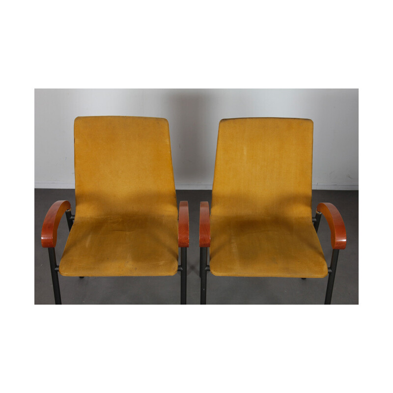 Set van 8 vintage Pigalle stoelen van Caramia voor Xo, 1990