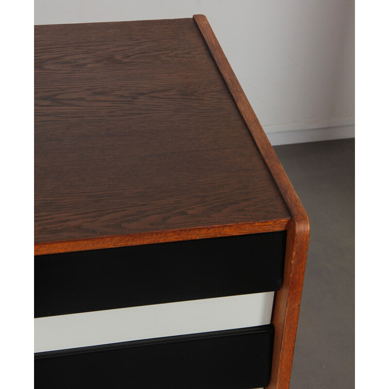 Vintage U-460 oak and plastic sideboard by Jiri Jiroutek for Interier Praha, Czech Republic 1960s